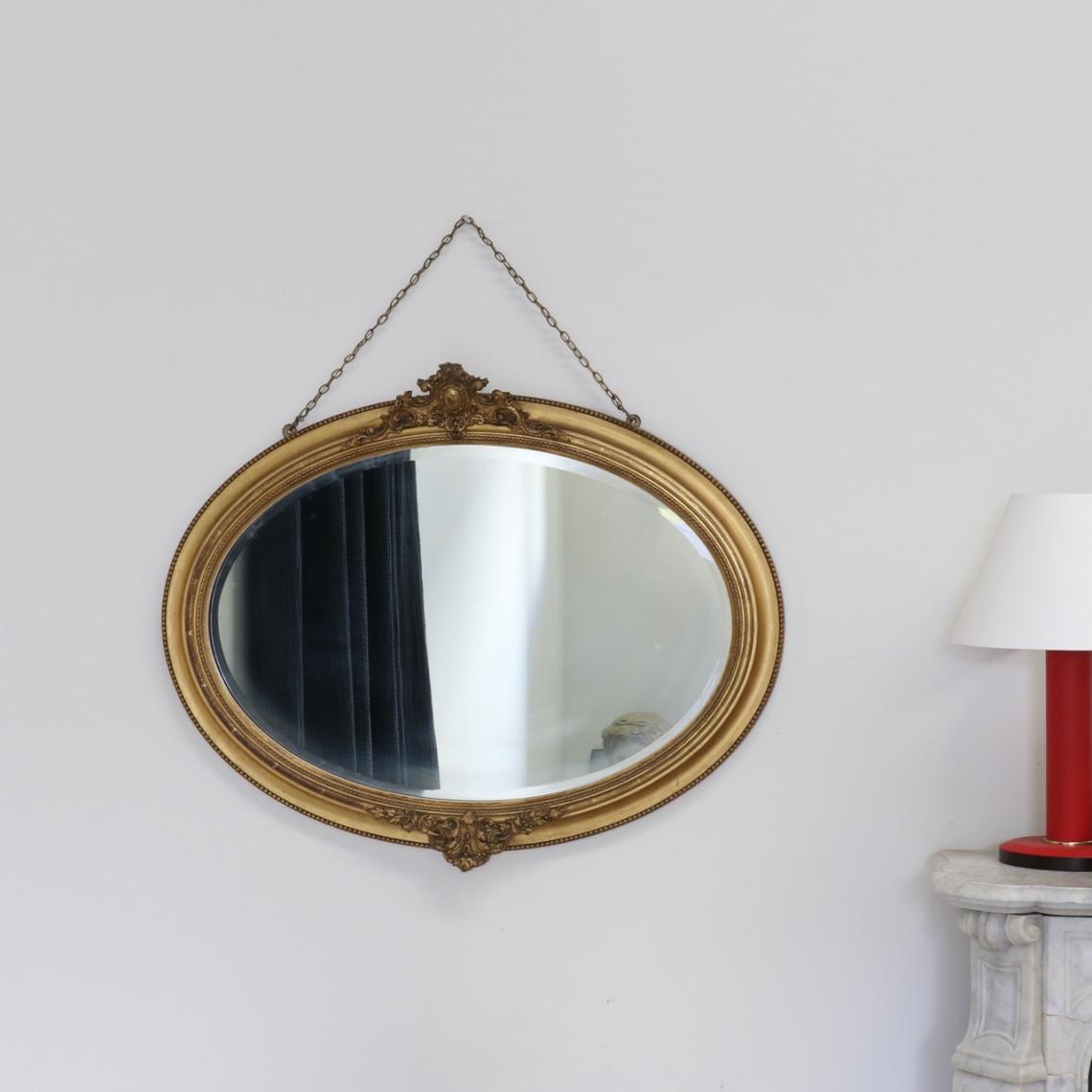 Pair of Oval Mirrors